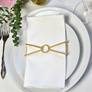 Circle X Wrap SET(4)- Matte Gold