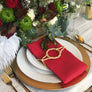 Filigree Wrap Set (4)- Matte Gold