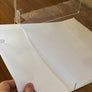 Portable Acrylic Tabletop Sneeze Guard Protective Shield