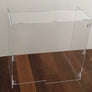Our portable sneeze guard plexiglass shield is sturdy and high quality.