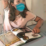 Portable Acrylic Tabletop Sneeze Guard Protective Shield