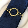 Filigree Wrap Set (4)- Matte Gold