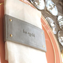 Leather Style Napkin Wrap - Grey