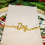Joy Wrap SET(4) - Matte Gold