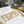 Abstract Style Napkin Wrap - SET(4) - Matte Gold