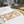 Abstract Style Napkin Wrap - SET(4) - Matte Gold